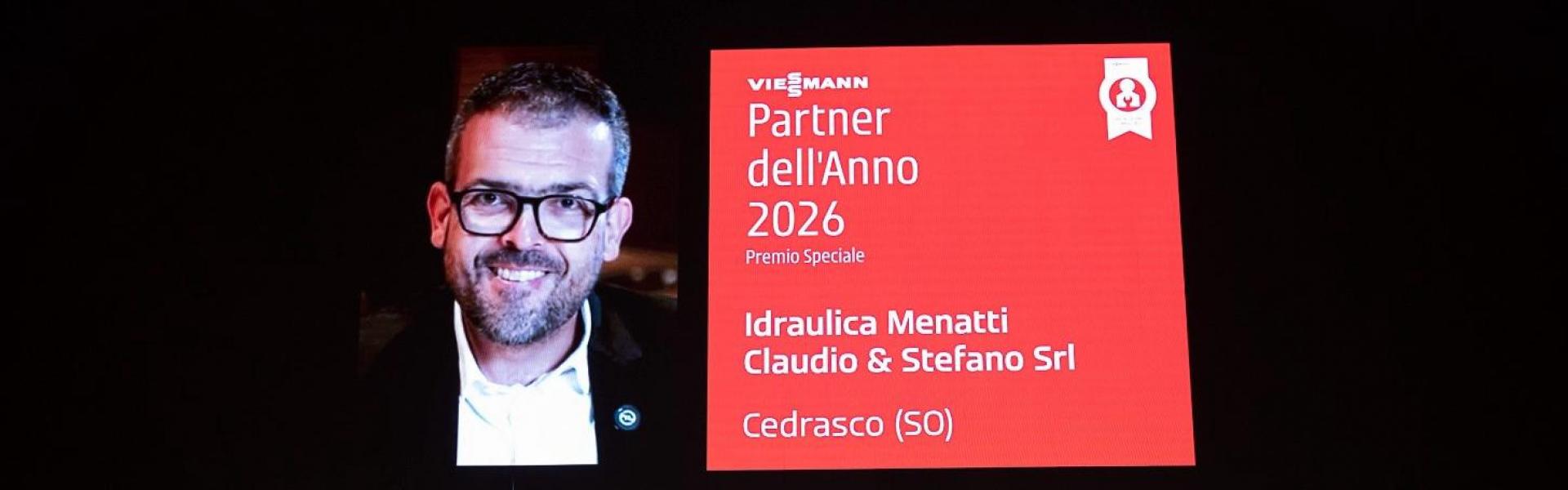 Idraulica Menatti Partner dell’anno 2026 alla Convention Viessmann: Immagine